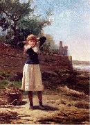 Moran, Edward Good Morning oil painting